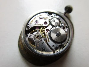 Longines cal. 460 Swiss 17 Jewels Uhrwerk & Zifferblatt - läuft - Bild 1 von 4