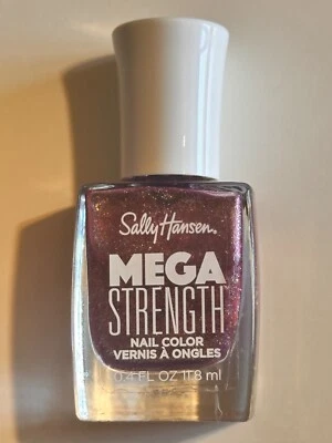 Sally Hansen Mega Strength Nail Polish Color Choose Your Shade 0.4fl oz USA - Image 1 of 4