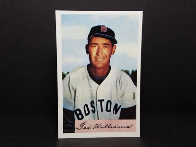 1989 Topps Bowman #NNO Ted Williams, Medias Rojas (HOF) - Inserto de sorteo de reimpresión Foto 1 de 2