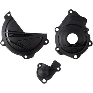 Protección Del Motor Negro para Ktm Sx-F 250Ie 4T 350Ie 4T Husqvarna FC250 FC350 - Imagen 1 de 1