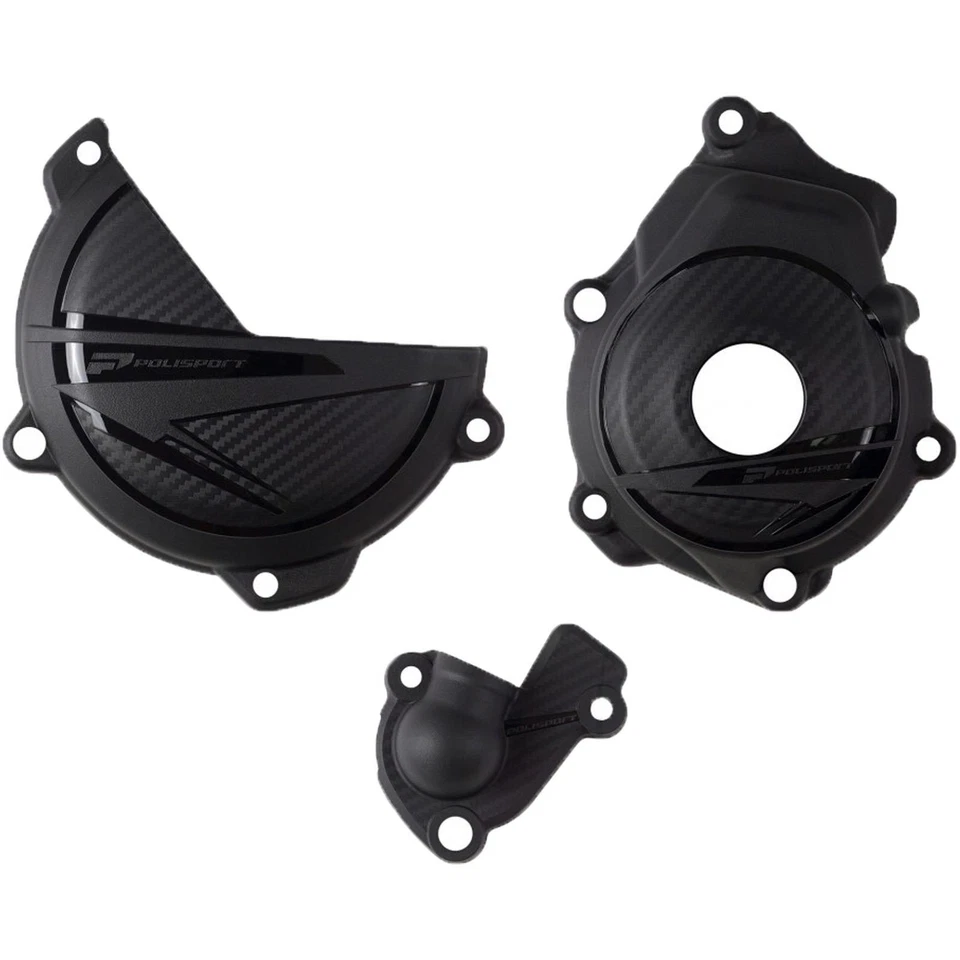 Protección Del Motor Negro para Ktm Sx-F 250Ie 4T 350Ie 4T Husqvarna FC250 FC350 - Imagen 1 de 1