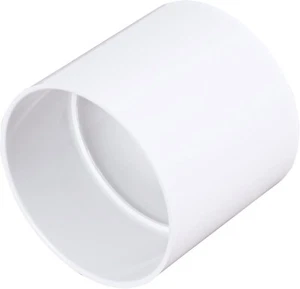 NDS 6P05 PVC S&D Coupling, 6-Inch, Hub X Hub Connection, for use with 6-Inch ... - Picture 1 of 3
