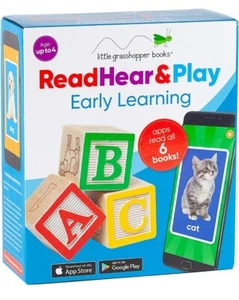 Read Hear & Play: Early Learning (6 First Word Books & Downloadable Apps!) by… - Picture 1 of 3