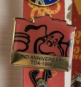Disney Pin - Team Disney Anaheim Second Anniversary - Picture 1 of 1