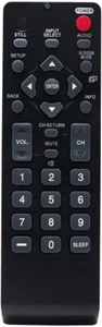 New NH000UD Replace Remote for Emerson TV LC320EMX LC320EMFX LC195EMX LC195SLX - Picture 1 of 4