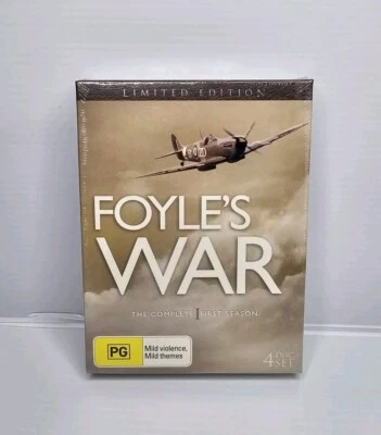 Foyle's War Limited Edition The Complete First Season DVD Region 4 NEW SEALED  - Image 1 of 4