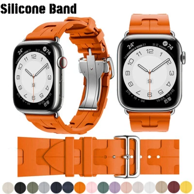 Single Tour Strap Silicone Band For Apple Watch Ultra3 Band Series 11 10 9 8 7 6 - Image 1 of 4