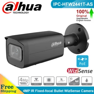 Dahua IPC-HFW2441T-AS 4MP WizSense Bullet IR IP Camera PoE SMD Plus Built in MIC - Picture 1 of 13