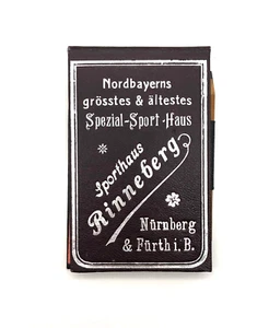 Jugendstil, Art Deco Büchlein, Sport Haus Nürnberg mit Bleistift NOTES 1 Stück - Picture 1 of 7