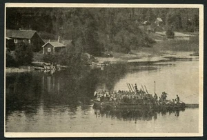 Finland Propaganda Postcard WWII 1943 Fieldpost Nice Grade !!!  - Picture 1 of 2