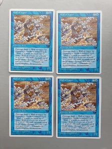 Wall of Vapor x4 PLAYSET , MTG Chronicles (1995), Common Blue Creature NM - Picture 1 of 2