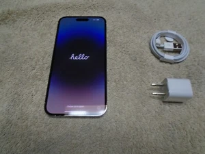 Apple iPhone 14 Pro Max, 1TB, Silver, Carrier Unlocked, Excellent Condition!! - Picture 1 of 13