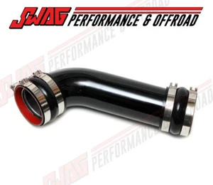 17-19 GM 6.6 6.6L L5P Duramax Diesel 4" Intake Resonator Intake Pipe - BLACK - Picture 1 of 1