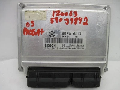 Used Engine Control Module (ECM) fits: 2003 Volkswagen Passat Electronic Control Foto 1 de 4