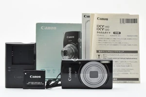 [N Mint] Canon IXY 120 PowerShot Elph 135 IXUS 145 Digital Camera Black JAPAN - Picture 1 of 12