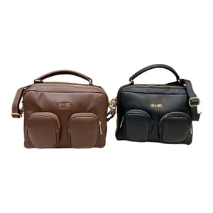 M BRC Damentasche Koffer 2 TEILER Medium Leder Arm + Schultergurt G133 - Bild 1 von 15