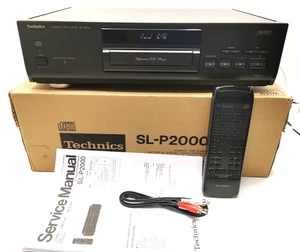 TECHNICS SL-P2000 FLAGSHIP REFERENCE CD PLAYER - VERY RARE MINT BOXED CONDITION - Picture 1 of 20