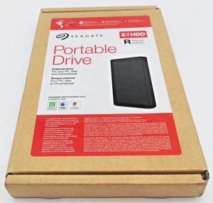 5TB SEAGATE STGX5000400 SRD0NF1 Portable HDD Hard Disk Drive - Afbeelding 1 van 4