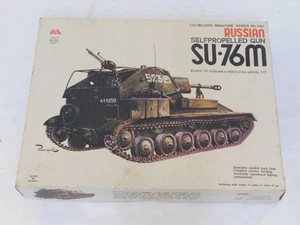 1/35 Alan Russian Soviet Su-76M SPG Tank Plastic Scale Model Kit Complete 001 - Picture 1 of 2