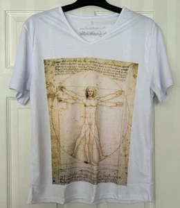 3x Camiseta Blanca Bellas Artes Van Gogh, Da Vinci, Klimt Talla Pequeña Unisex - Imagen 1 de 16