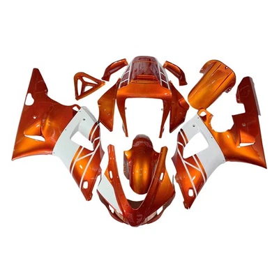 Kit de carenado naranja blanco para Yamaha YZF R1 1998 1999 YZF1000 carrocería de inyección Foto 1 de 4