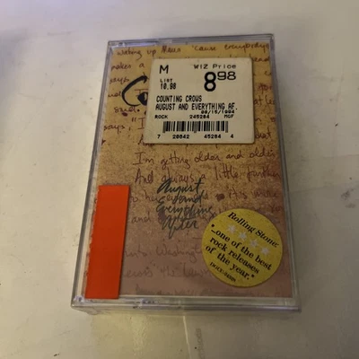 Counting Crows - August and Everything After - Cassette (1993) Sealed NEW - Image 1 of 3