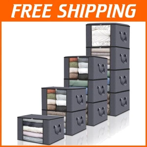 Transparent Window Clothes Storage, 10-Pack - Picture 1 of 9