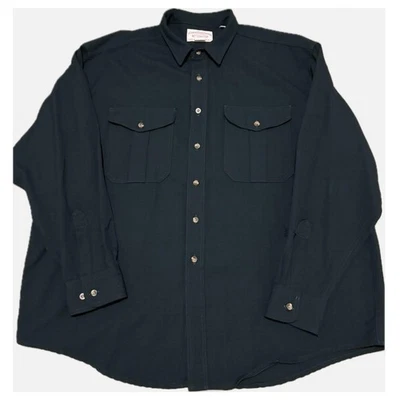 Filson Schurwolle Hemd XXL Grün Made in USA F/S - Bild 1 von 4