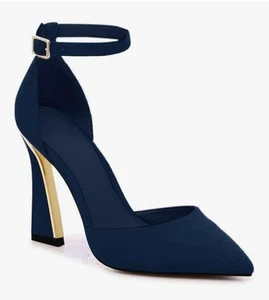 Zapatos de salón Juliet Holy para mujer talla 11 punta cerrada tacones hebilla correa para el tobillo D'Orsay - Imagen 1 de 7