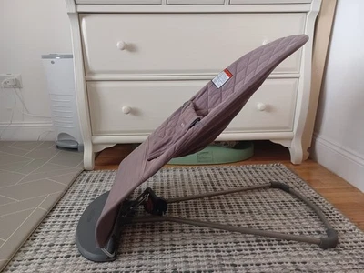 BabyBjörn Cotton Bouncer Lavender, excellent used condition  - Image 1 of 4