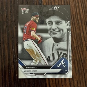 Venta Chris 2025 Topps Now Lou Gehrig Day PR 4188 LGD-CS - Imagen 1 de 2