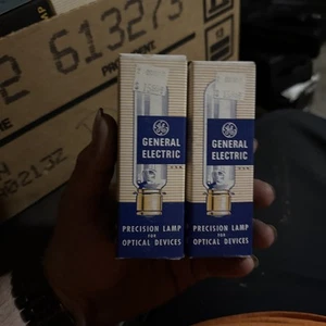 GE General Electric BVK BVS 6.5A 5V Sound Reproducer Lamp Projection Bulb (lot2) - Picture 1 of 2