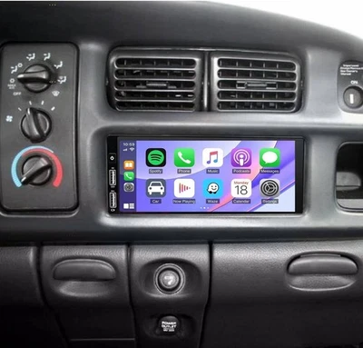 Radio estéreo para coche Chrysler Jeep Dodge Plymouth CarPlay 1975-2002 GPS 4+64G Foto 1 de 4