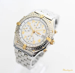 Breitling Chronomat B13050.1 Automatic numeri arabi Bracciale Pilot FULL SET - Picture 1 of 15