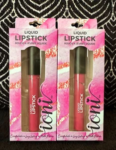 2pk IONI ROSA ZARCI ROSA MALVA ACABADO MATE LÁPIZ LABIAL LÍQUIDO 24H COLOR DRAMÁTICO - Imagen 1 de 6