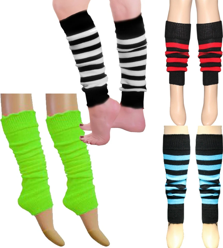 NIÑAS ADOLESCENTES BAILE LISA CALENTADORES DE PIERNAS ACANALADAS MUJERES CALENTADOR DE PIERNAS ELEGANTE VESTIDO TUTÚ Foto 1 de 1