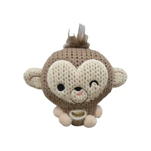 AMI AMIS 4" Knit Plush Wave 2 BALTHAZAR Monkey Cute/Quirky/Collectible NWT - Picture 1 of 5