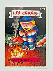 1988 Topps Garbage Pail Kids Les Crados - #109 Anthony Cuit - Gory Rory - Imagen 1 de 2