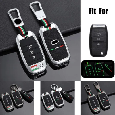 Funda protectora de silicona para llave de coche de aleación de zinc para Kia Ceed Sportage Sorento Niro K3 Rio Foto 1 de 4