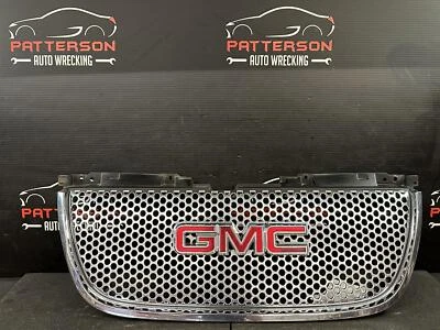 07-14 GMC YUKON 1500 DENALI UPPER GRILL GRILLE - Image 1 of 4