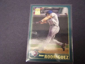 2001 Topps Ivan Rodriguez HOF Texas Rangers #150 - Picture 1 of 2