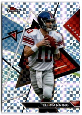 2023 Topps Composite Finest Rare Checkerboard #218 ELI MANNING  New York Giants - Image 1 of 2