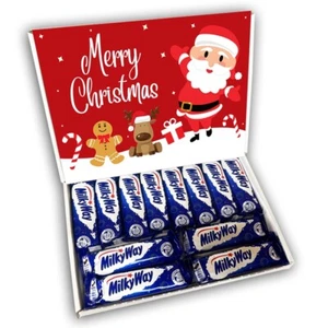Milky Way Chocolate Bars Christmas Gift Box Hamper Christmas Present - Picture 1 of 3