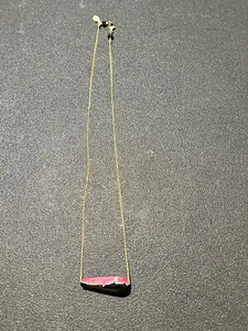 Panache Gold Filled Chain necklace black purple stone pendant - Picture 1 of 5