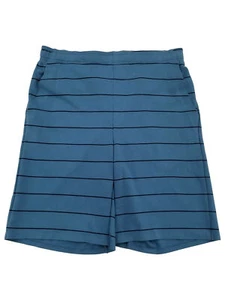 MSX By Michael Strahan Mens Stellar Blue Athletic Workout Double Knit Shorts S - Picture 1 of 2
