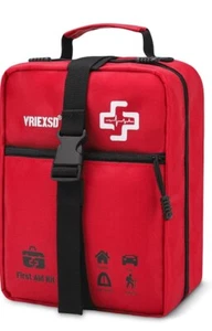 VRIEXSD 400 Pc Large Medical First Aid Kit Bag New Nip Mole System - Picture 1 of 8