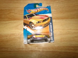 Hot Wheels 2010 Ford Mustang GT T9851 Faster Than Ever 4/10 Met. Gold FTE - Picture 1 of 3