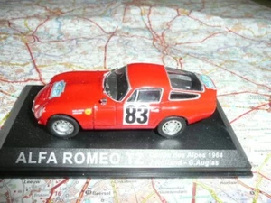 Alfa Romeo TZ N°83 Coupe des Alpes 1964 IXO 1/43 sur socle - Picture 1 of 1