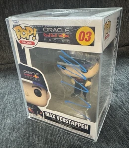 Max Verstappen Firmado a Mano Oracle RedBull Racing F1 Funko Pop ¡con Prueba y Certificado de Autenticidad!! - Imagen 1 de 7