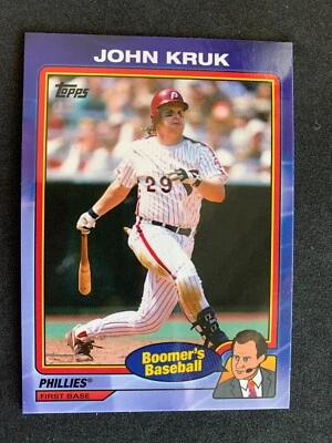 2024 Topps x Chris Berman Boomer's Baseball JOHN KRUK #30 Philadelphia Phillies - Image 1 of 2